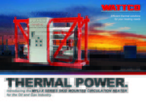 Wattco Skid heater MFLXI-1 11,7X8,3 inches,