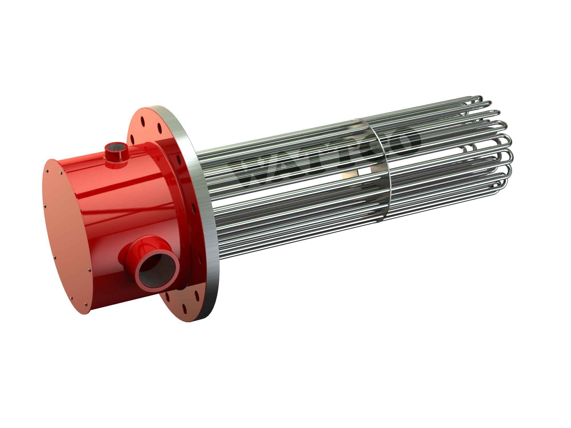 Flange immersion heaters - Cetal