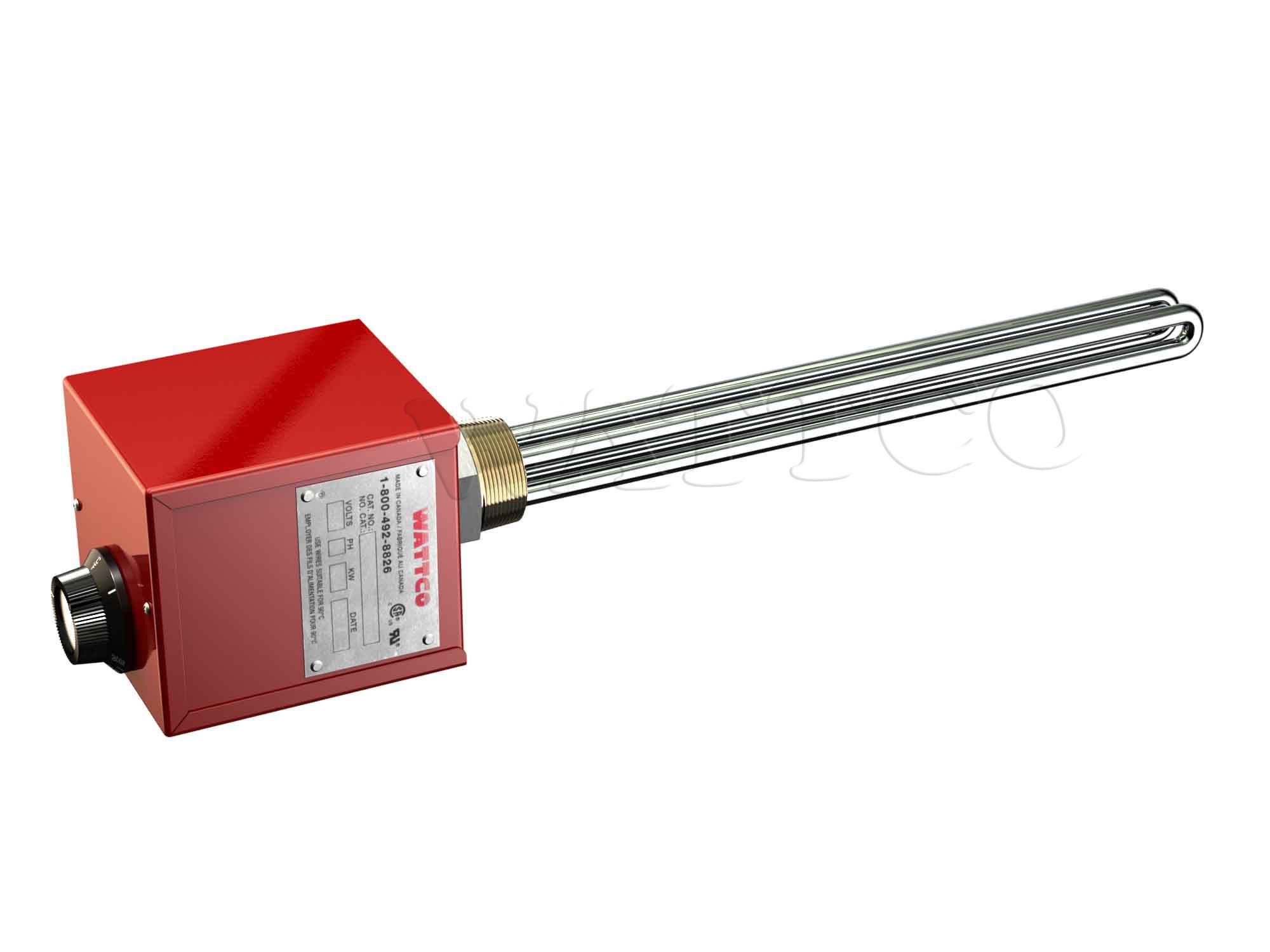 Heat rod for water heater Resistance tubular 2,0 kW 2000 W thermostat