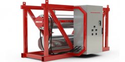 A Wattco Skid circulation heater. This system can be easily moved and installed and can be defined as 'turn key'.