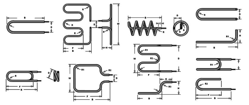 Heater Element Configurations