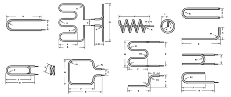 Types of Tubular Heating Elements
