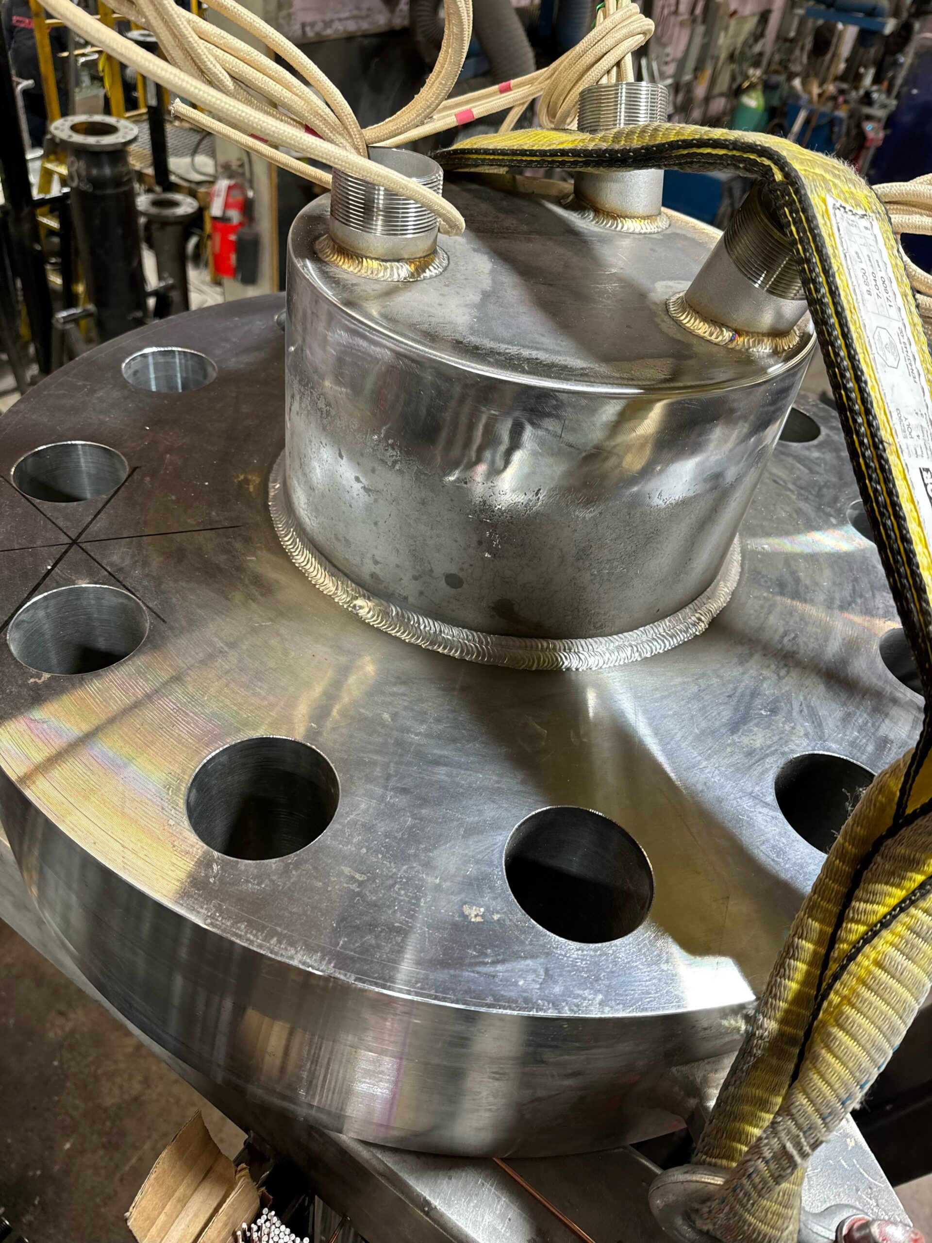 big flanged heater Wattco