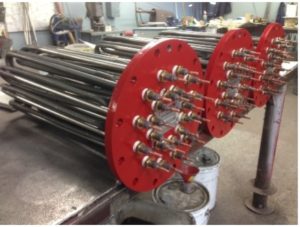 process steam heater in manufacturing industry