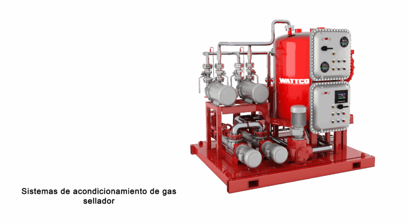 Sistemas de acondicionamiento de gas sellador