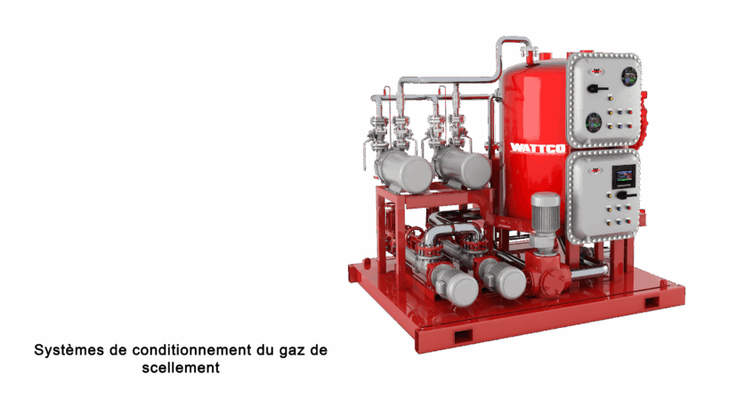 Systèmes de conditionnement du gaz de scellement