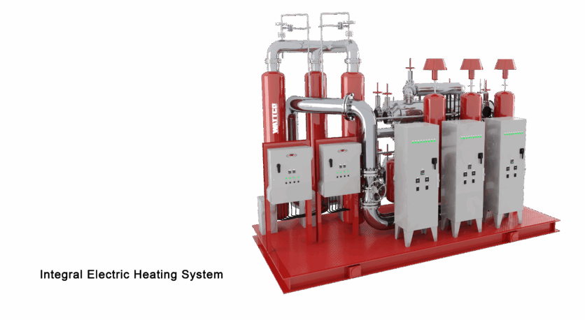 Integral electric heating system